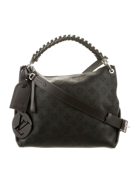 black louis vuitton hobo bag